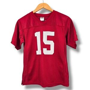 Pro Edge Crimson Tide Youth Mesh Jersey #15 Football Alabama L/G 12/14‎